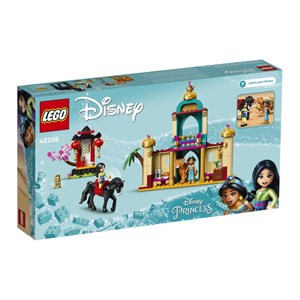 لگو دیزنی ماجراجویی با مولان و جاسمین 176 قطعه مدل Lego Disney - Jasmine and Mulan’s Adventure - 43208 Building Kit_اسباب بازی