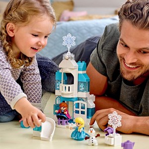 لگو دوپلو قصر یخی فروزن 59 قطعه مدل Lego Duplo - Frozen Ice Castle - 10899 Building Kit_اسباب بازی