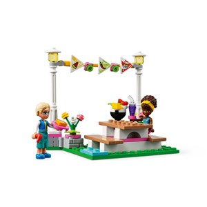 لگو فرندز کارناوال غذای خیابانی 592 قطعه مدل Lego Friends - Street Food Market - 41701 Building Kit_اسباب بازی