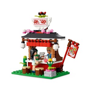 لگو فرندز کارناوال غذای خیابانی 592 قطعه مدل Lego Friends - Street Food Market - 41701 Building Kit_اسباب بازی