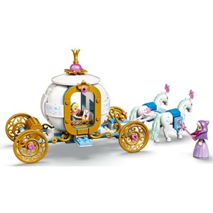 لگو دیزنی کالسکه سلطنتی سیندرلا 237 قطعه مدل Lego Disney - Cinderella’s Royal Carriage - 43192 Building Kit_اسباب بازی