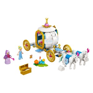 لگو دیزنی کالسکه سلطنتی سیندرلا 237 قطعه مدل Lego Disney - Cinderella’s Royal Carriage - 43192 Building Kit_اسباب بازی