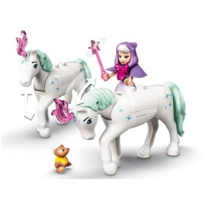 لگو دیزنی کالسکه سلطنتی سیندرلا 237 قطعه مدل Lego Disney - Cinderella’s Royal Carriage - 43192 Building Kit_اسباب بازی