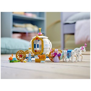 لگو دیزنی کالسکه سلطنتی سیندرلا 237 قطعه مدل Lego Disney - Cinderella’s Royal Carriage - 43192 Building Kit_اسباب بازی