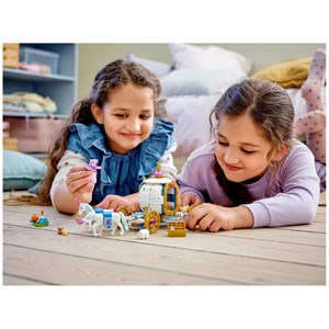 لگو دیزنی کالسکه سلطنتی سیندرلا 237 قطعه مدل Lego Disney - Cinderella’s Royal Carriage - 43192 Building Kit_اسباب بازی