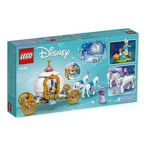لگو دیزنی کالسکه سلطنتی سیندرلا 237 قطعه مدل Lego Disney - Cinderella’s Royal Carriage - 43192 Building Kit_اسباب بازی