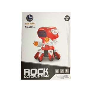 ربات اسباب بازی مرد اختاپوسی ROCK OCTOPUS MAN ROBOT_اسباب بازی