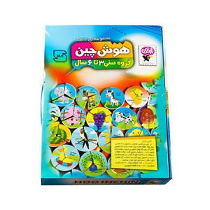 بازی فکری هوش چین سه تکه زاغک_اسباب بازی