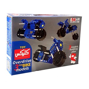 اسباب بازی ساختنی موتور 54 قطعه کلیکس توی CLIX TOY_اسباب بازی