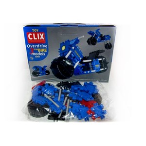 اسباب بازی ساختنی موتور 54 قطعه کلیکس توی CLIX TOY_اسباب بازی