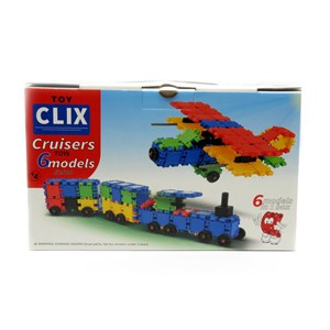 اسباب بازی ساختنی کروزر 111 قطعه کلیکس توی CLIX TOY