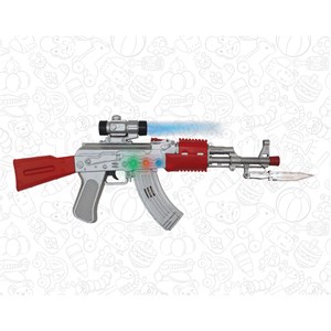 تفنگ اسباب بازی کلاش باتری خور جعبه ای AMT3500