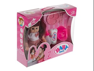 عروسک دخترانه جدید بیبی بورن هفت کاره BABY BORN_اسباب بازی