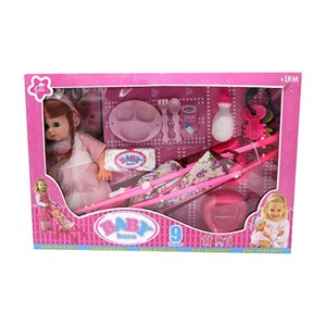 عروسک دخترانه جدید بیبی بورن نه کاره BABY BORN_اسباب بازی