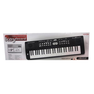 اسباب بازی کیبورد الکترونیکی میکروفون دار مدل AMT 8100 _اسباب بازی