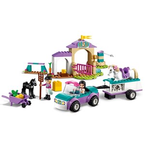 لگو فرندز اصطبل نگهداری اسب 148 قطعه مدل Lego Friends - Horse Training and Trailer - 41441 Building Kit_اسباب بازی