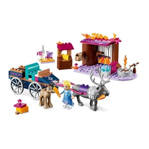 لگو دیزنی کالسکه السا 116 قطعه مدل Lego Disney - Elsa’s Wagon Adventure - 41166 Building Kit_اسباب بازی