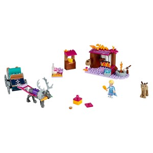 لگو دیزنی کالسکه السا 116 قطعه مدل Lego Disney - Elsa’s Wagon Adventure - 41166 Building Kit_اسباب بازی