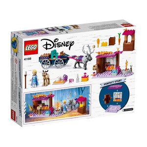 لگو دیزنی کالسکه السا 116 قطعه مدل Lego Disney - Elsa’s Wagon Adventure - 41166 Building Kit_اسباب بازی
