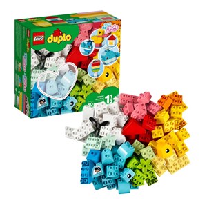 لگو دوپلو جعبه خلاقیت 80 قطعه مدل Lego Duplo - Heart Box - 10909 Building Kit_اسباب بازی