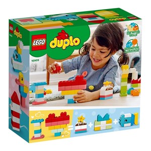 لگو دوپلو جعبه خلاقیت 80 قطعه مدل Lego Duplo - Heart Box - 10909 Building Kit_اسباب بازی