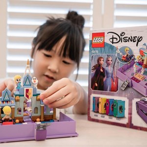 لگو دیزنی کتاب ماجراجویی آنا و السا 133 قطعه مدل Lego Disney - Anna and Elsa's Storybook Adventure - 43175 Building Kit_اسباب بازی