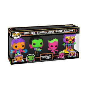 اکشن فیگور اسپشیال چهارتایی 9 سانتی فانکو پاپ نگهبانان کهکشان مدل Funko POP - Marvel - Guardians of the Galaxy - Star Lord - Gamora - Groot - Rocket Raccoon - Bobble Head - Exclusive_اسباب بازی