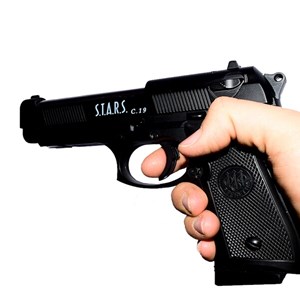 تفنگ اسباب بازی کلت فلزی ساچمه ای ایرسافت گان پلاس مدل 19.AIRSOFT GUN C_اسباب بازی