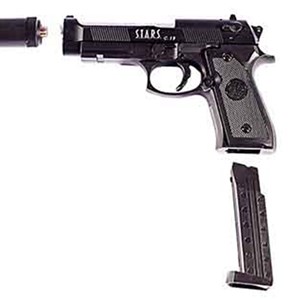 تفنگ اسباب بازی کلت فلزی ساچمه ای ایرسافت گان پلاس مدل 19.AIRSOFT GUN C_اسباب بازی