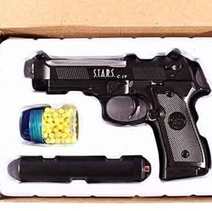 تفنگ اسباب بازی کلت فلزی ساچمه ای ایرسافت گان پلاس مدل 19.AIRSOFT GUN C_اسباب بازی