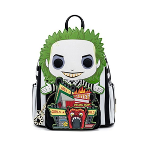 کوله پشتی 27 سانتی فانکو مدل بیتل جوس Funko - Loungefly - Backpack - Beetlejuice _کیف مدرسه