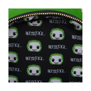 کوله پشتی 27 سانتی فانکو مدل بیتل جوس Funko - Loungefly - Backpack - Beetlejuice _کیف مدرسه