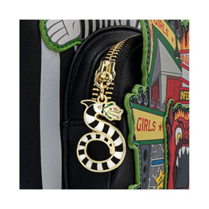 کوله پشتی 27 سانتی فانکو مدل بیتل جوس Funko - Loungefly - Backpack - Beetlejuice _کیف مدرسه