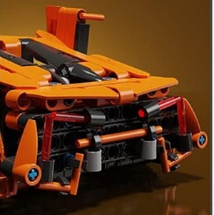 لگو تکنیک ماشین اسپرت نارنجی 469 قطعه مدل Racing Vehicle Toy 8157_اسباب بازی