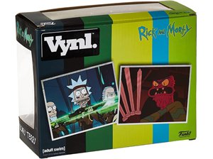 اکشن فیگور دو تایی 9 سانتی فانکو پاپ ریک و تری ترسناک مدل Funko POP - Vynl - Animation - Rick and Morty - Seal Team Rick Scary Terry _اسباب بازی