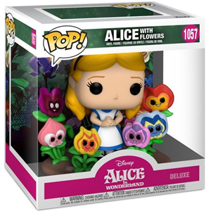 اکشن فیگور 9 سانتی فانکو پاپ آلیس در میان گل ها مدل Funko POP - Deluxe - Disney - Alice in Wonderland - Alice with Flowers _اسباب بازی