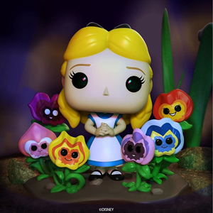 اکشن فیگور 9 سانتی فانکو پاپ آلیس در میان گل ها مدل Funko POP - Deluxe - Disney - Alice in Wonderland - Alice with Flowers _اسباب بازی