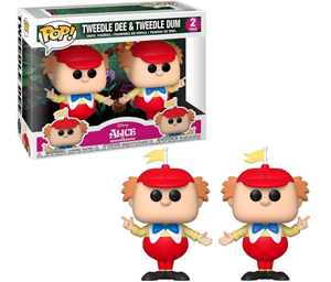 اکشن فیگور دو تایی 9 سانتی فانکو پاپ توییدل دی و توییدل دام مدل Funko POP - Disney - Alice in Wonderland - Tweedle Dee and Tweedle Dum _اسباب بازی