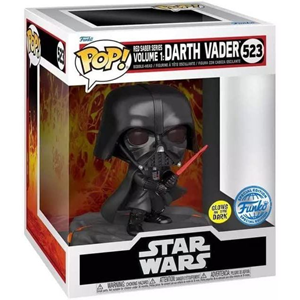 اکشن فیگور اسپشیال 9 سانتی فانکو پاپ دارث ویدر مدل Funko POP - Star Wars - Red Saber Series Volume 1 - Disney - Star Wars - Darth Vader - Bobble Head - Exclusive _اسباب بازی