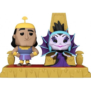 اکشن فيگور اسپشيال 9 سانتی فانکو پاپ کرانک و ايزما مدل Funko POP - Moment - Disney Villains - The Emperor's New Groove - Kronk and Yzma - Exclusive _اسباب بازی