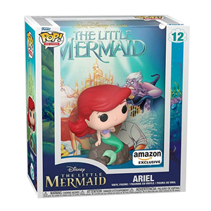 اکشن فیگور اسپشیال 9 سانتی فانکو پاپ اریل با کاور انیمیشن پری دریایی مدل Funko POP - VHS Covers - Disney - The Little Mermaid - Ariel - Exclusive _اسباب بازی