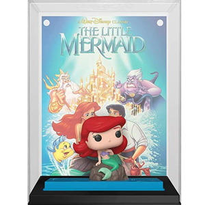 اکشن فیگور اسپشیال 9 سانتی فانکو پاپ اریل با کاور انیمیشن پری دریایی مدل Funko POP - VHS Covers - Disney - The Little Mermaid - Ariel - Exclusive _اسباب بازی
