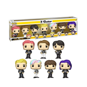 اکشن فیگور اسپشیال هفت تایی 9 سانتی فانکو پاپ بی تی اس BTS مدل Funko POP - Rocks - BTS - Butter - Exclusive _اسباب بازی