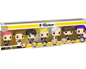 اکشن فیگور اسپشیال هفت تایی 9 سانتی فانکو پاپ بی تی اس BTS مدل Funko POP - Rocks - BTS - Butter - Exclusive _اسباب بازی