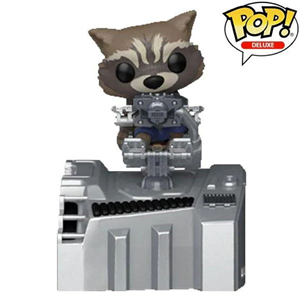 اکشن فیگور اسپشیال 9 سانتی فانکو پاپ راکت راکون با سفینه نگهبانان مدل Funko POP - Marvel - Avengers Infinity War - Guardians Ship Rocket - Bobble Head - Exclusive _اسباب بازی