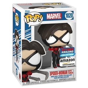 اکشن فیگور اسپشیال 9 سانتی فانکو پاپ اسپایدر وومن مدل Funko POP - Marvel - Spider-Woman Mattie Franklin - Bobble Head - Exclusive _اسباب بازی