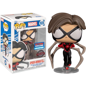 اکشن فیگور اسپشیال 9 سانتی فانکو پاپ اسپایدر وومن مدل Funko POP - Marvel - Spider-Woman Mattie Franklin - Bobble Head - Exclusive _اسباب بازی