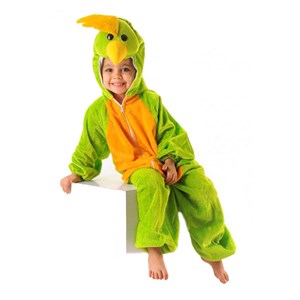 عروسک تن پوش حیوانات شادی رویان مدل طوطی (سایز 1) _اسباب بازی