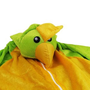 عروسک تن پوش حیوانات شادی رویان مدل طوطی (سایز 1) _اسباب بازی