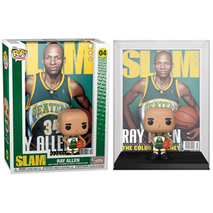 اکشن فیگور اسپشیال 9 سانتی فانکو پاپ ری آلن با کاور شخصیت مدل Funko POP - Magazine Covers - SLAM - Ray Allen - Exclusive _اسباب بازی